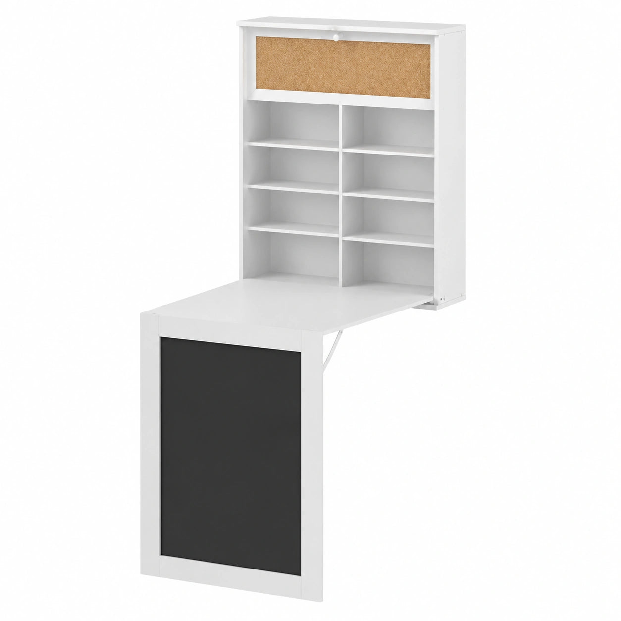 Bureau mural rabattable moderne et multifonction