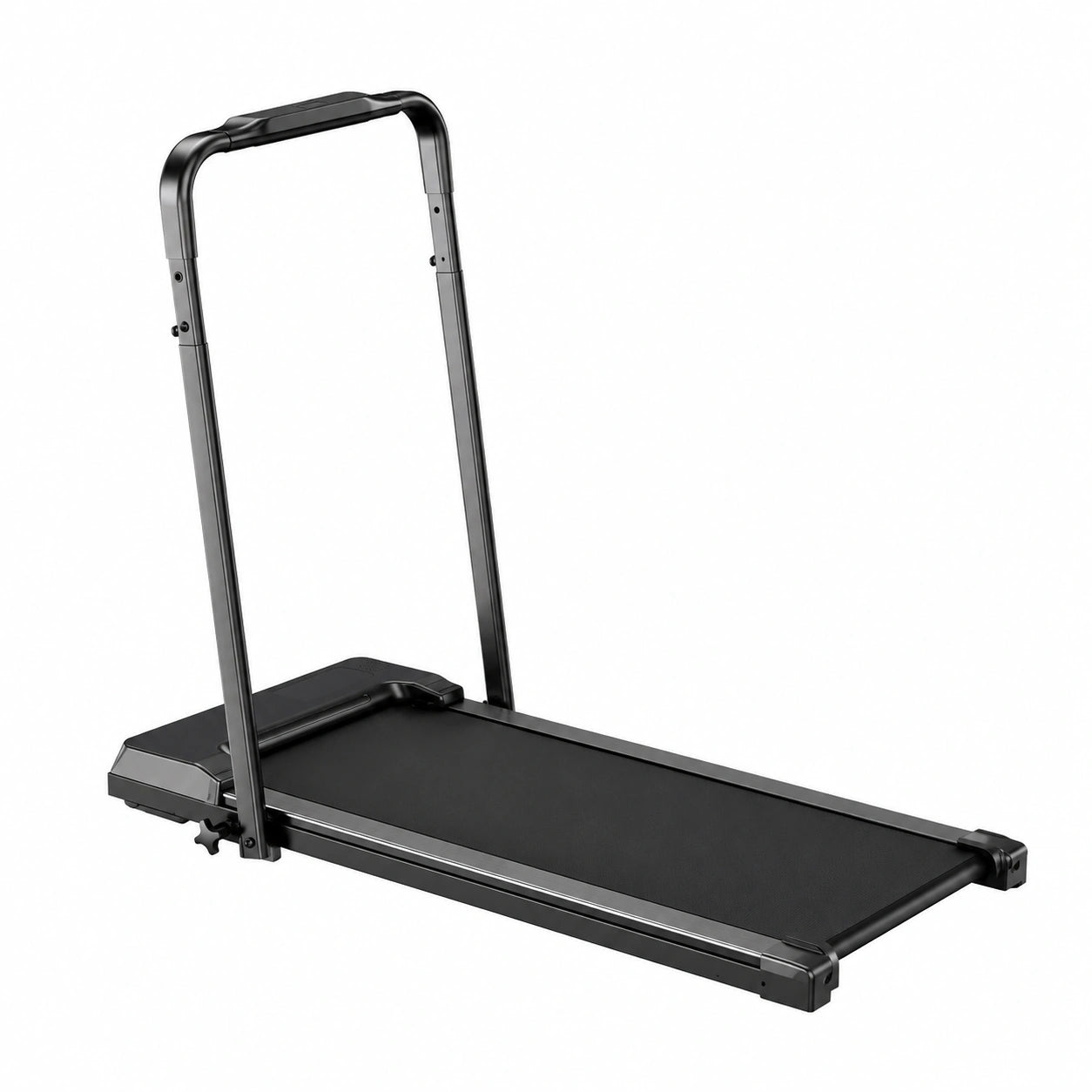 Tapis roulant pliable pour la maison et le bureau, vitesse jusqu'à 10 km/h, compact et silencieux, avec support pour tablette