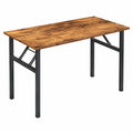 Table pliante pour ordinateur portable, facile à installer, 100 x 60 x 75 cm