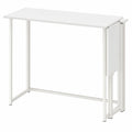 Table pliante pour ordinateur 80 x 45 x 74 cm - Blanc