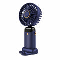 Ventilateur portable USB rechargeable 5 vitesses avec écran LED
