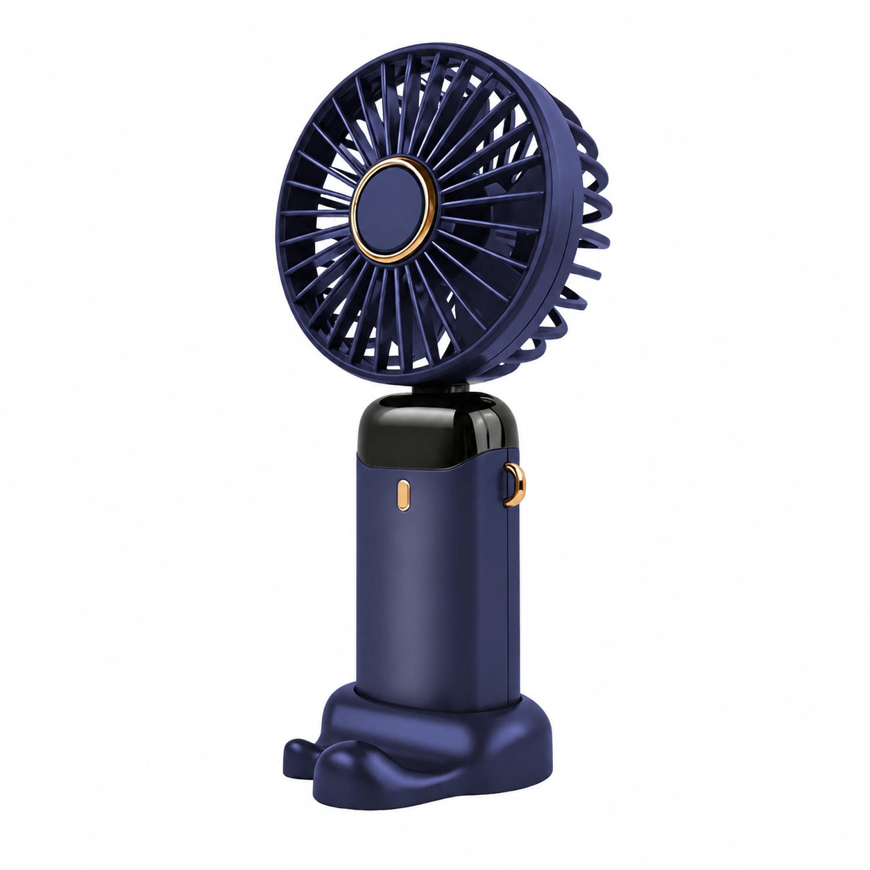 Ventilateur portable USB rechargeable 5 vitesses avec écran LED