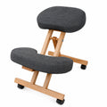 Tabouret ergonomique réglable en bois pliable pour posture saine