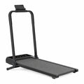 Tapis de course pliable avec écran LED et télécommande, 12 niveaux d'inclinaison, capacité 136kg pour maison et bureau
