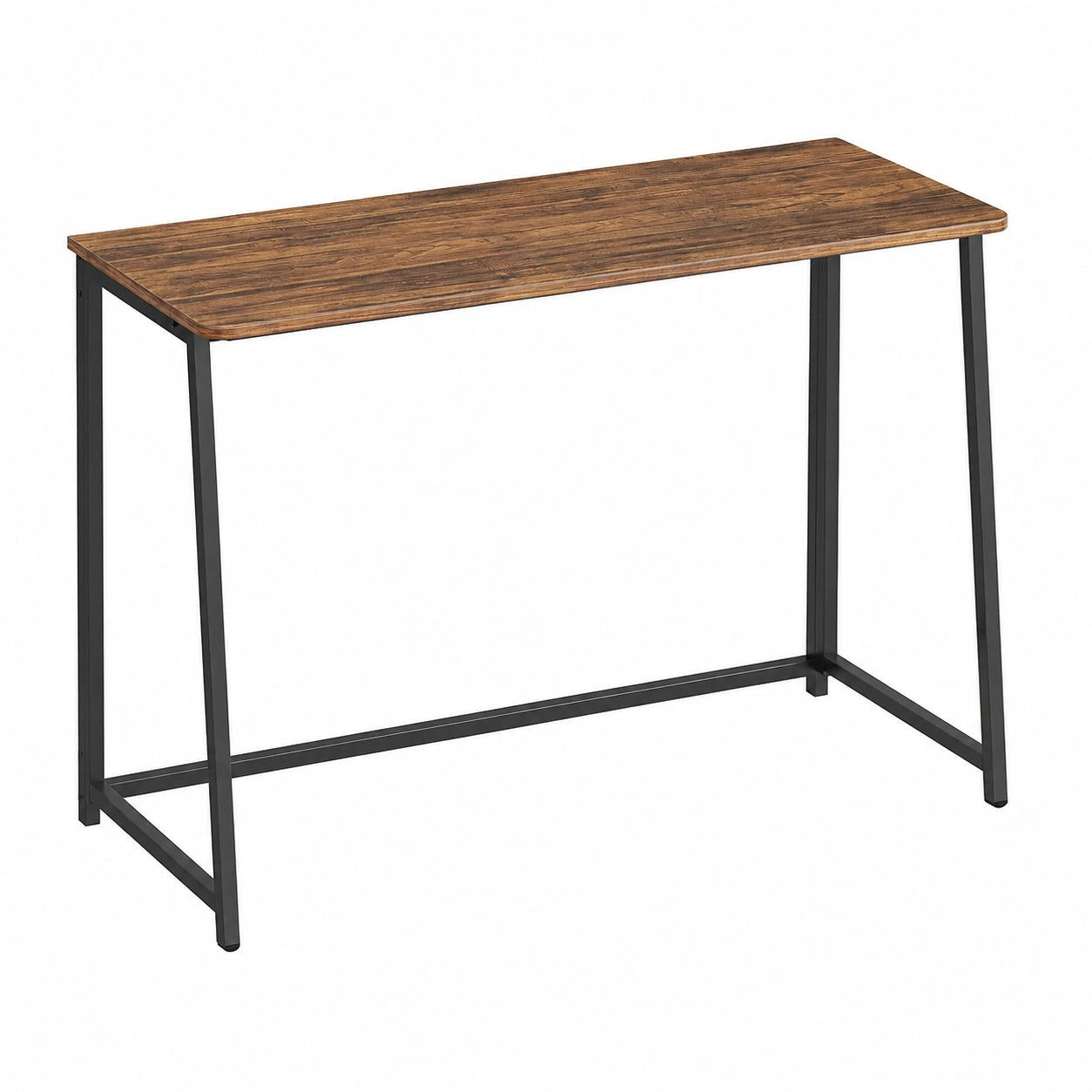 Bureau Compact Pliable pour Ordinateur Portable, Gain de Place, Idéal Bureau à Domicile, Montage Facile