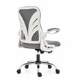 Chaise de Bureau Ergonomique avec Dossier et Accoudoirs Pliables